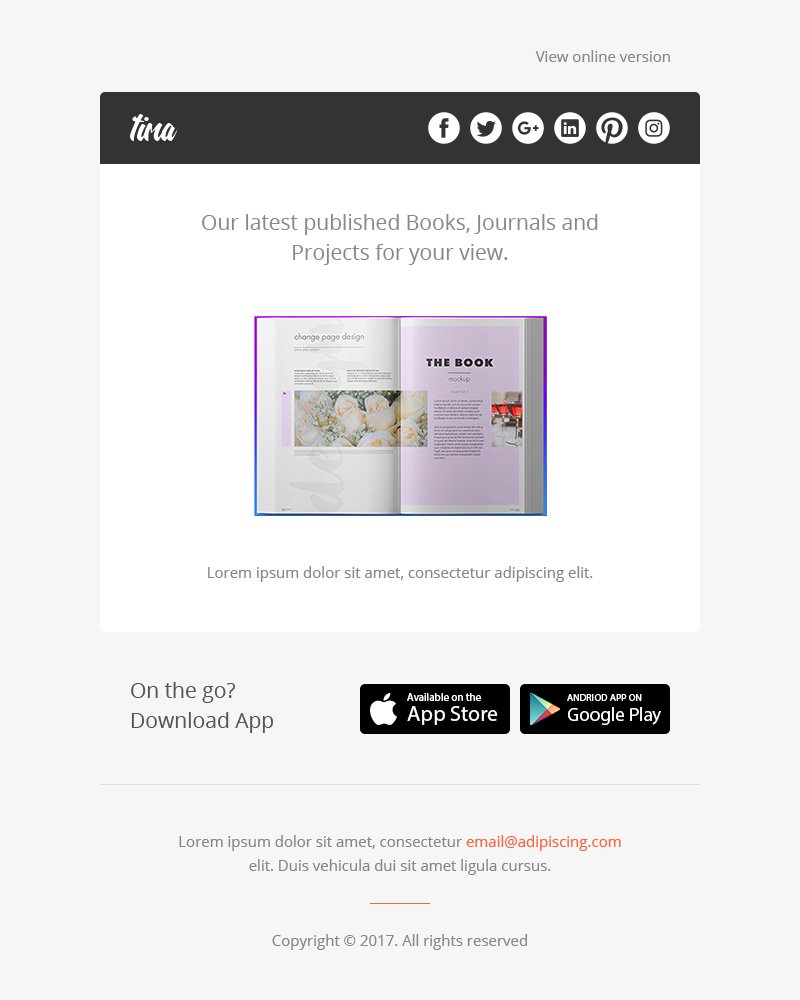 tima multipurpose responsive email template