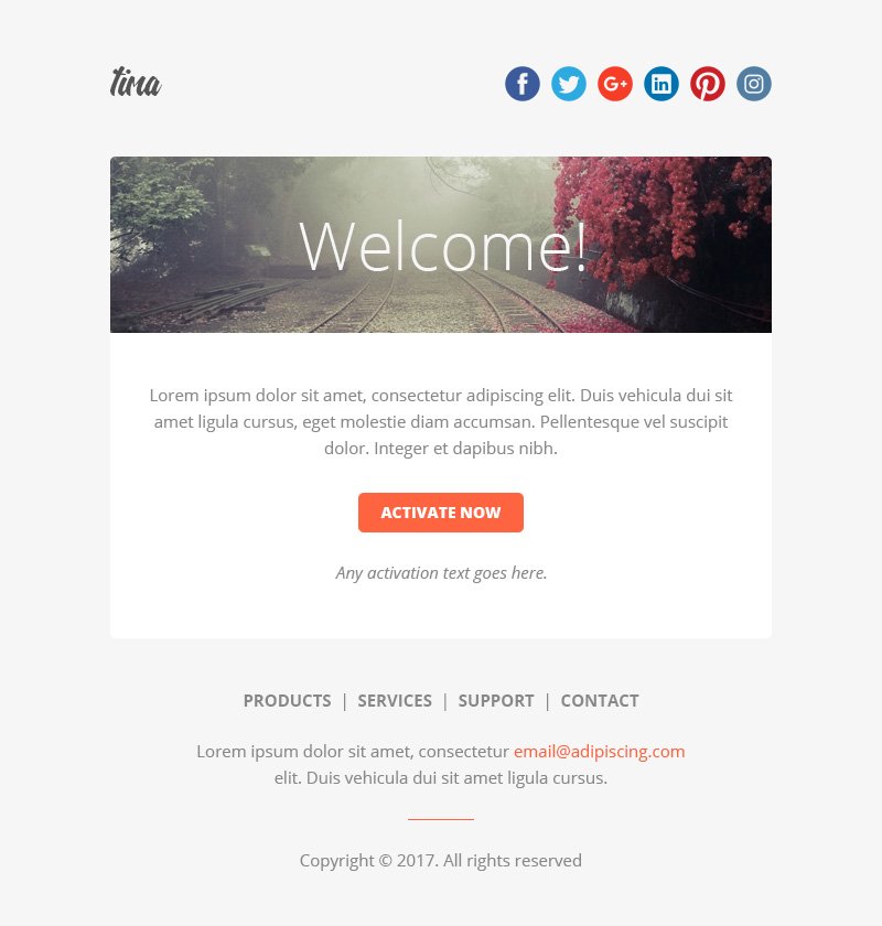 tima multipurpose responsive email template