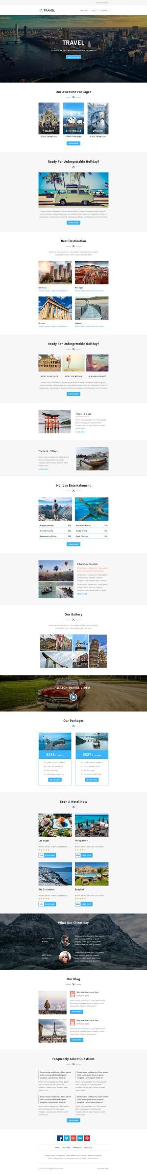 Glad multipurpose responsive email template