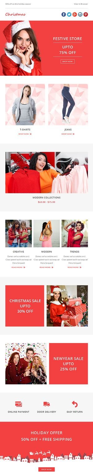 Glad multipurpose responsive email template